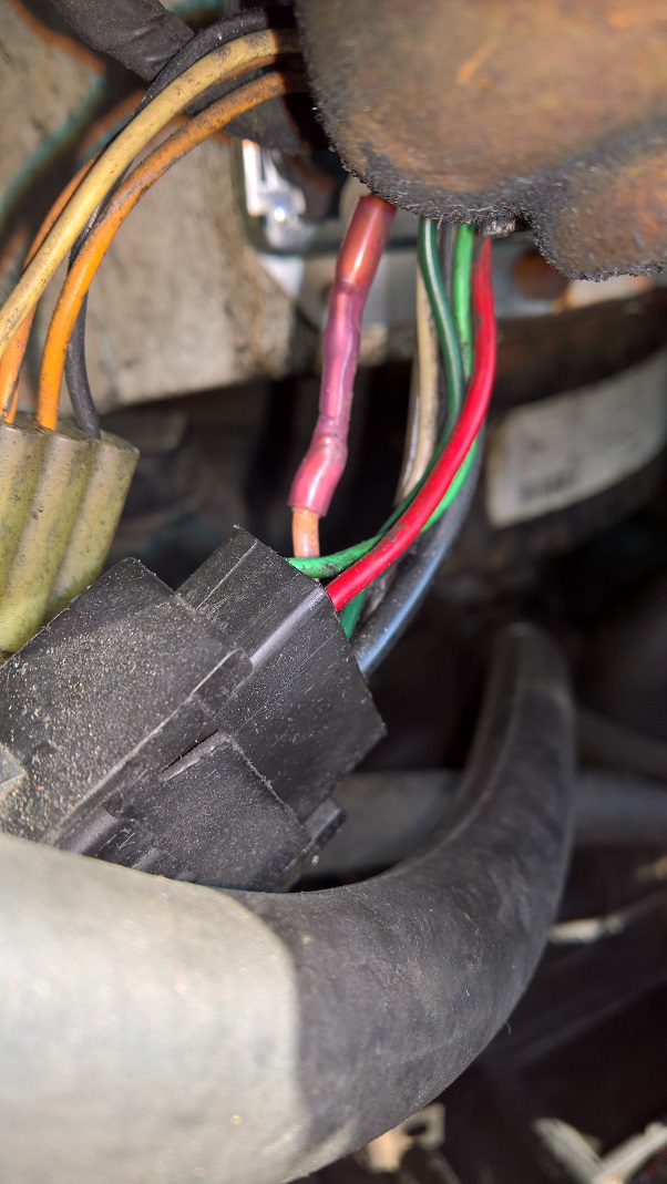 Dodge MB400 360-3 wiring problems - Connection Balast Altenator